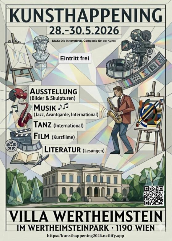 Kunsthappening 2026 Plakat